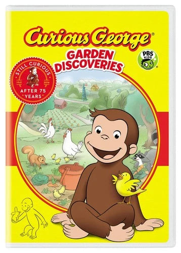 Curious George Garden Discoveries DVD Jeff Bennett
