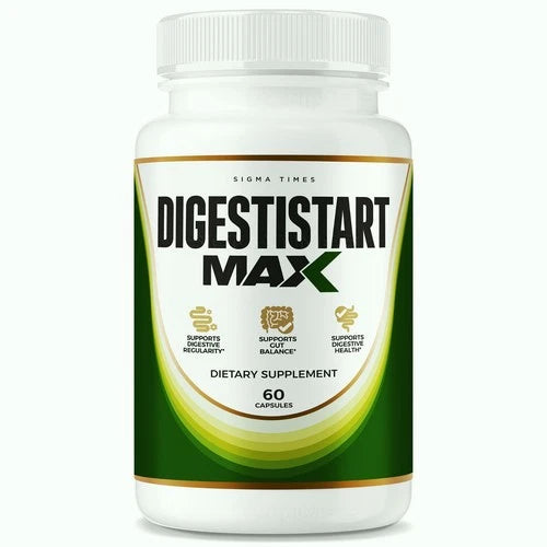 Digestistart Max - Digesti Start Max Cleanse & Detox Support for Digestion 60ct