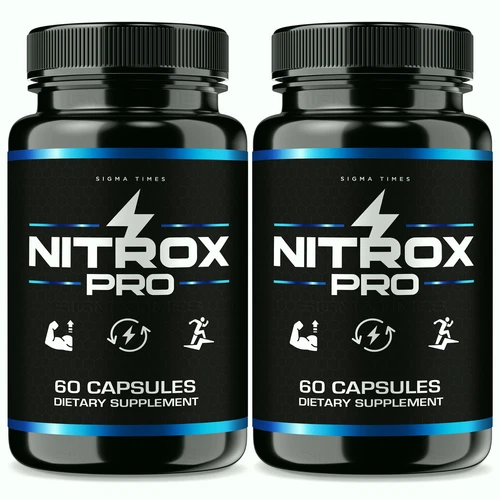 (2 Pack) Nitrox Pro Capsules for Men, NitroxPro Performance Pills for Male