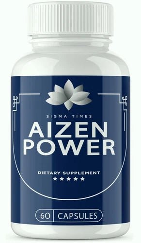 Aizen Power Male Supplement for Drive & Energy 60ct