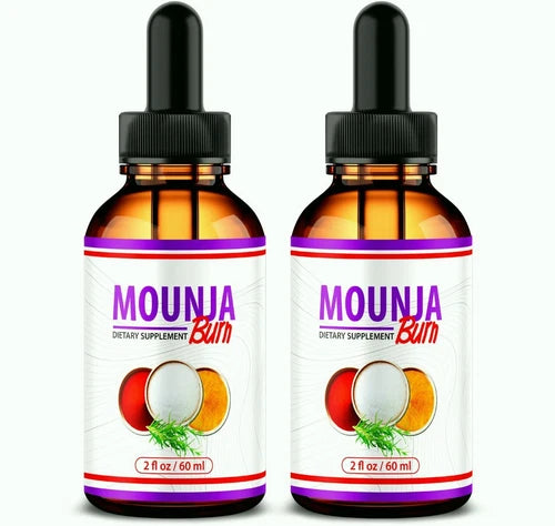 (2 Pack) Mounja Burn Weight Loss Drops, MounjaBurn Fat Burning Liquid