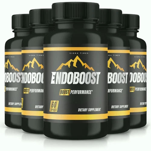 (5 Pack) Endoboost Supplement for Men, Endo Boost Advanced Male Health Pills