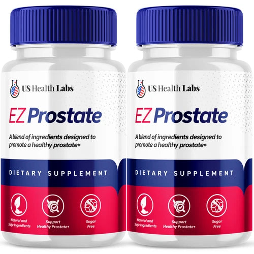(2 Pack) EZ Prostate Capsules, Easy Prostate AdvancedFormula Pill (120 Capsules)