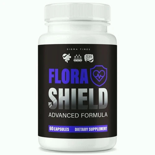 Flora Shield Supplement - FloraShield Natures Shield Gut and Digestion 60ct