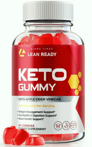 Lean Ready Keto Gummy, ACV Gummies to Support Weight Loss & Energy 60ct