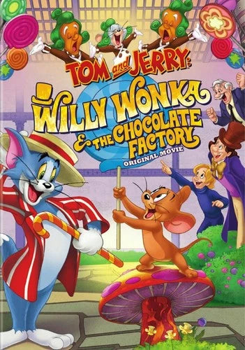 Tom and Jerry Willy Wonka & the Chocolate Factory DVD JP Karliak