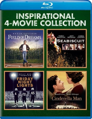 Inspirational 4-movie Collection (Field of Dreams / Seabiscuit / Friday Night