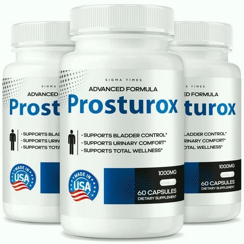 (3 Pack) Prosturox Pills for Men, Prostarox Prostate and Urinary Flow Support