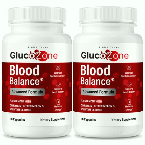 (2 Pack) Glucozone - Gluco Zone Advanced Blood Health Support Formula