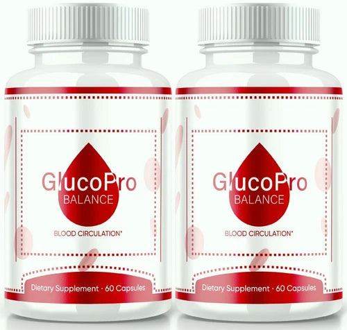 (2 Pack) GlucoPro Balance Capsules to Support Healthy Blood Sugar & Pressure