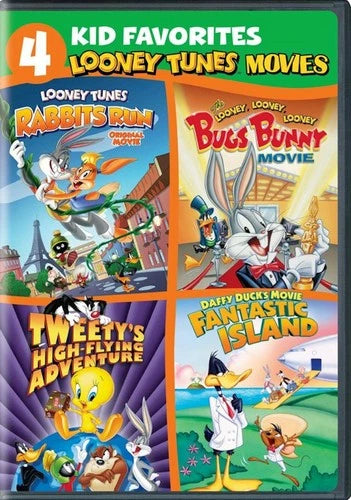 4 Kid Favorites Looney Tunes Movies DVD
