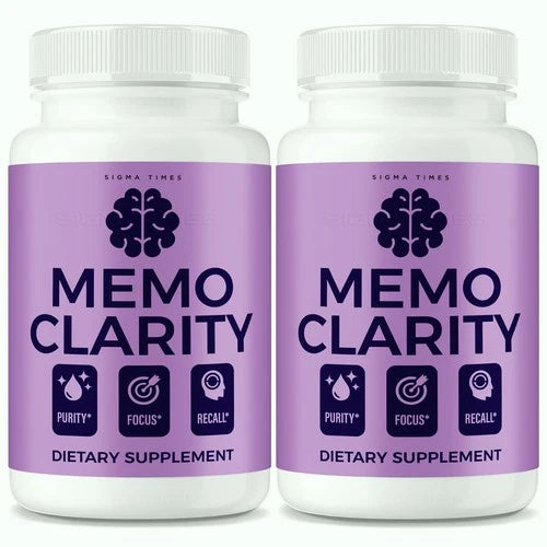 (2 Pack) Memo Clarity - MemoClarity Brain Supplement to Support Memory Clarity