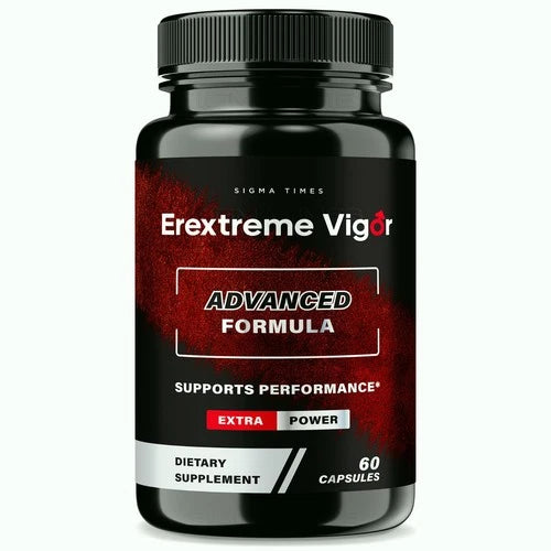 Erextreme Vigor Pills for Men - Premium Male Health Support 60ct