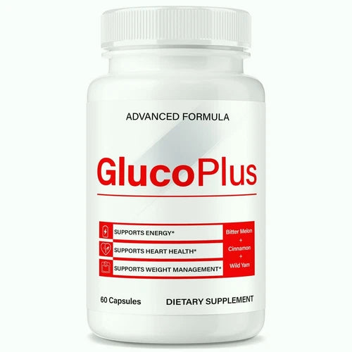 Gluco Plus Blood Optimizer, GlucoPlus Blood Support Pills for Circulation 60ct