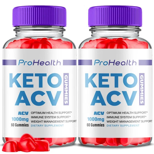 (2 Pack) Pro Health Keto ACV Gummies, Pro Health Keto ACV (120 Gummies)