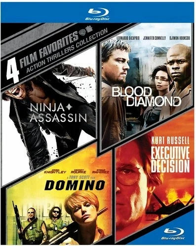 4 Film Favorites Action Thrillers Blu-ray