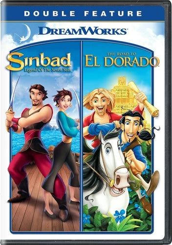 Sinbad Legend of the Seven Seas / The Road to El Dorado DVD Kevin Kline