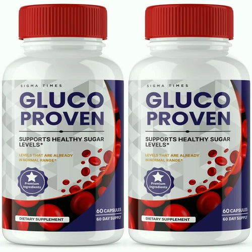 (2 Pack) Gluco Proven Capsules - Gluco Proven Advanced Formula Supplement