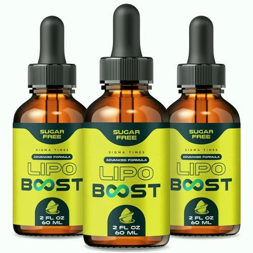 (3 Pack) Lipo Boost Weight Loss Drops - LipoBoost Liquid Advanced Formula