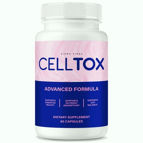 CellTox Capsules - Advanced Cell Tox Gut and Digestive Support Formula 60ct