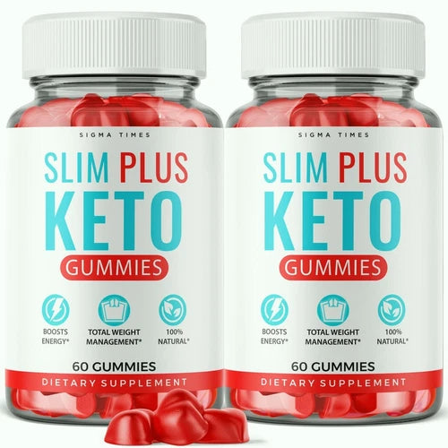 (2 Pack) Slim Plus ACV Keto Gummies- Advanced ACV Keto Weight Loss Supplement