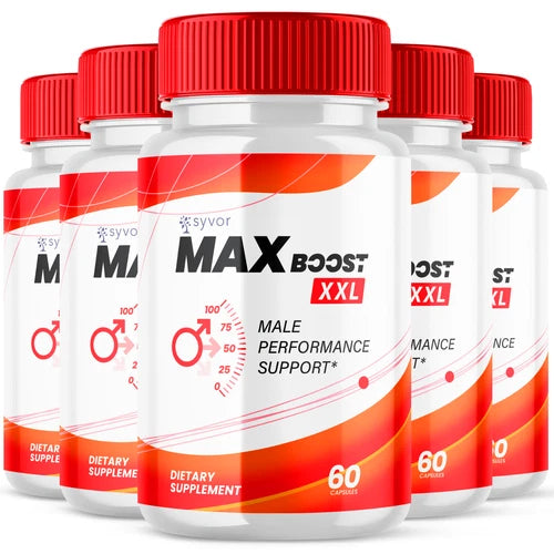 (5 Pack) Max Boost XXL for Men Advanced Formula Vitamin Supplement 300 Capsules