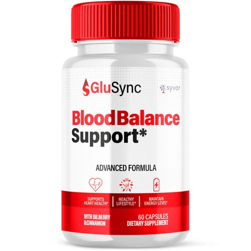 GluSync Blood Balance Glycogen Support Advanced Glyco Optimizer, 60 Capsules