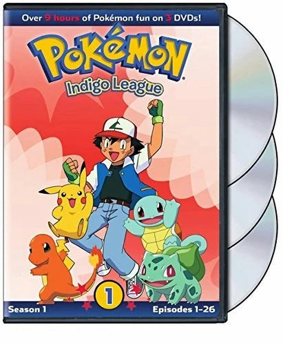 Pokemon Season 1 Indigo League Part 1 DVD