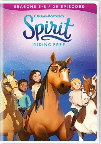 Spirit Riding Free Seasons 5 - 8 DVD Bailey Gambertoglio