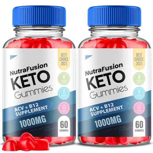 NutraFusion Keto Gummies - Nutra Fusion ACV Gummys Weight Loss ORIGINAL - 2 Pack