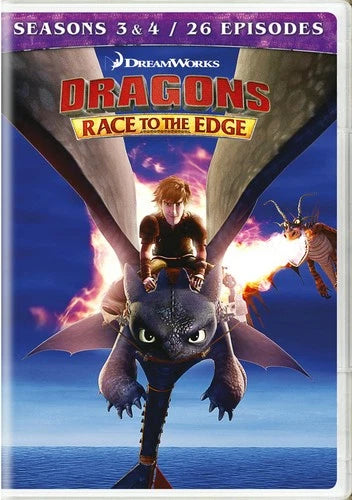 Dragons Race to the Edge - Seasons 3 & 4 DVD America Ferrera