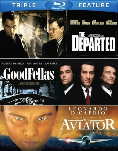 The Departed / Goodfellas / The Aviator Blu-ray