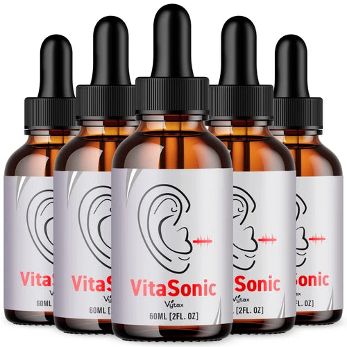 Vita Sonic Drops for Tinnitus Supports Ear Relief and Comfort (5 Pack)