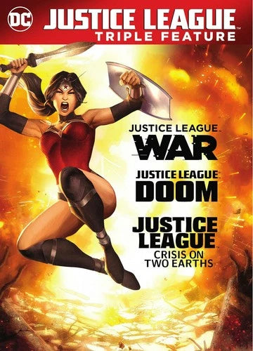 Justice League War / Doom / Crisis on 2 Earths DVD