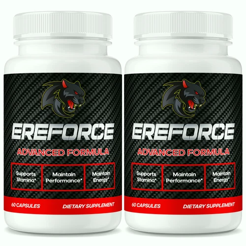(2 Pack) Ereforce Pills for Men, Advanced Ere Force for Male Health Support