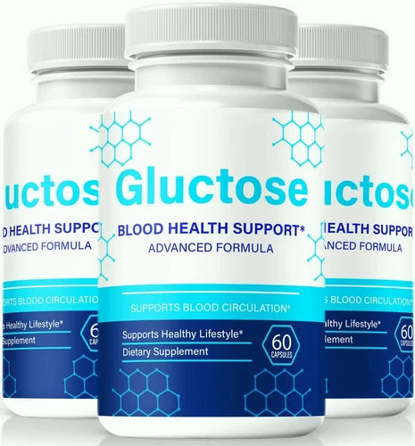 (3 Pack) Gluctose Advanced Blood Support Capsules for Healthy & Stable Levels