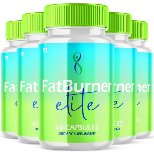Fat Burner Elite Supports Weight Loss, Metabolism and Boosts Energy (5 Pack)