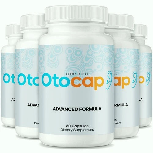 (5 Pack) Otocap Capsules - Natural Ear Health Support For Clear Hearing
