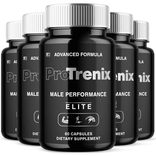 (5 Pack) ProTrenix Male Pills Maximize Energy, Vitality & Stamina 300 Capsules