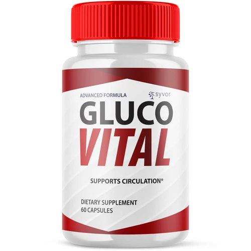 (1 Pack) Gluco Vital Blood Balance Advanced Support Glycogen Vitamin 60 Capsules