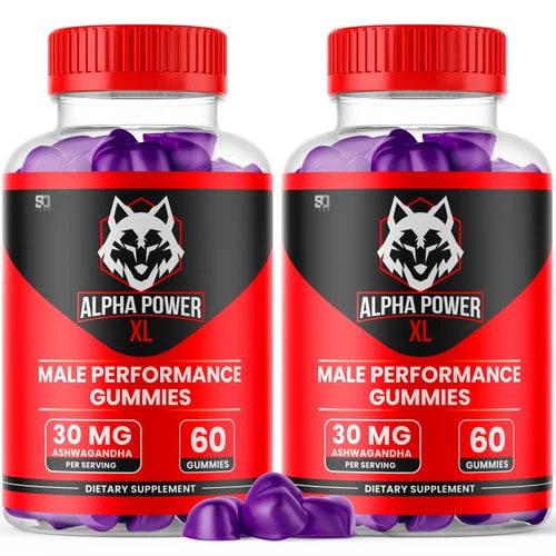 Alpha Power XL Gummies For Men, Advanced Performance Supplement 120 Gummies