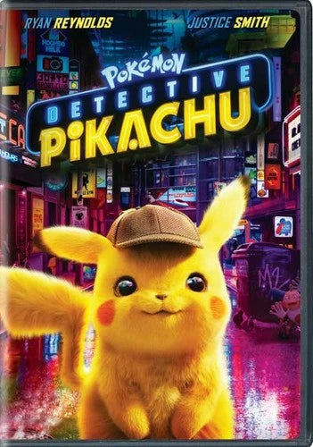 Pok√©mon Detective Pikachu DVD Ryan Reynolds
