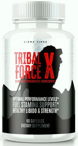 Tribal Force X Supplement for Men to Boost Performance & Male Vitality 60ct