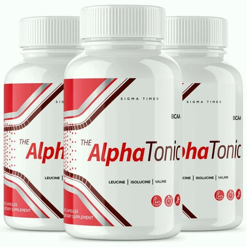 (3 Pack) The Alpha Tonic Capsules, AlphaTonic Men, Powerful Performance Support