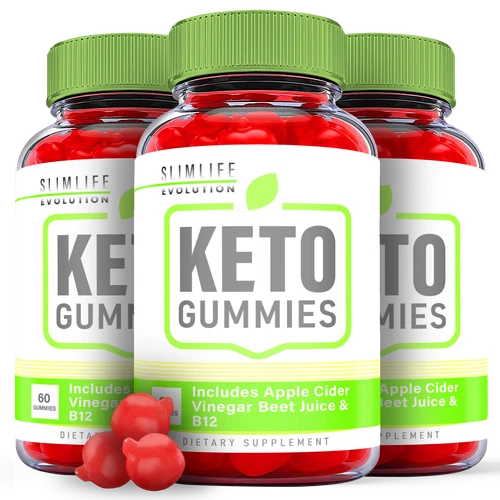 Slimlife Evolution Keto Gummies - Slim life ACV Gummy Weight Loss ORIGINAL-3Pack