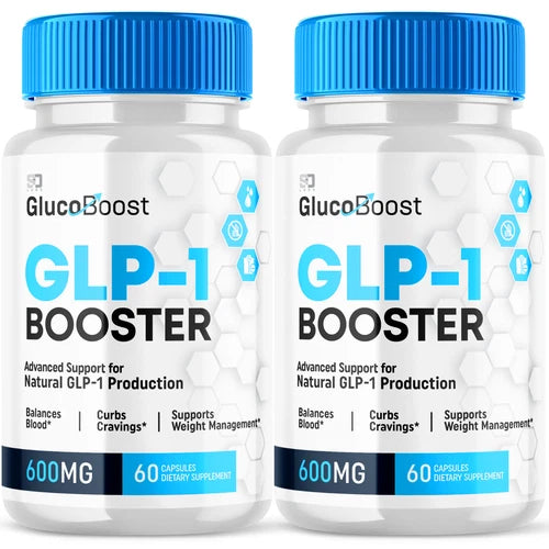 (2 Pack) GlucoBoost Pills - Gluco Boost Blood Health Support Formula - 120 Caps