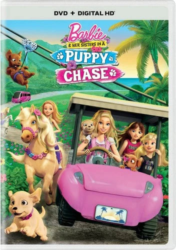 Barbie and Her Sisters in a Puppy Chase DVD Erica Lindbeck