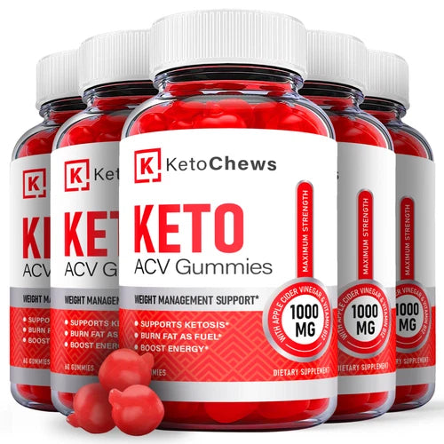 (5 Pack) Keto Chews ACV Gummies, Keto Chews Keto Weight Loss (300 Gummies)