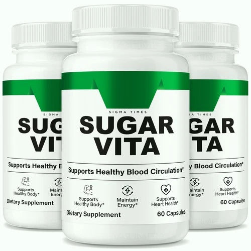 (3 Pack) Sugar Vita Capsules – SugarVita Blood and Circulation Health Support