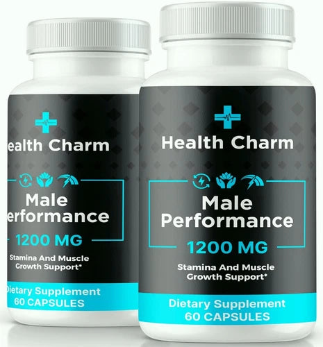 (2 Pack) Health Charm Blood Pills for Men, Health Charm Male for ed, HealthCharm
